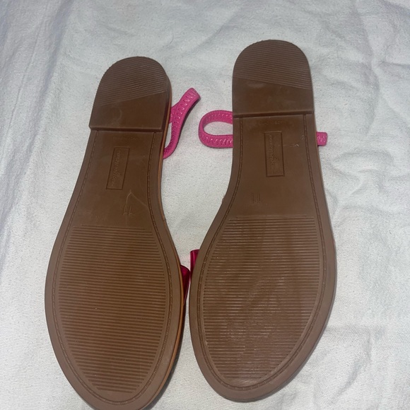 Womens hot pink jelly/strapback sandal - Picture 4 of 5